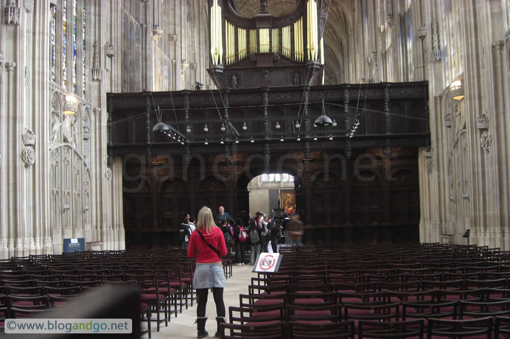 Kings College Chapel, Wooden Screen